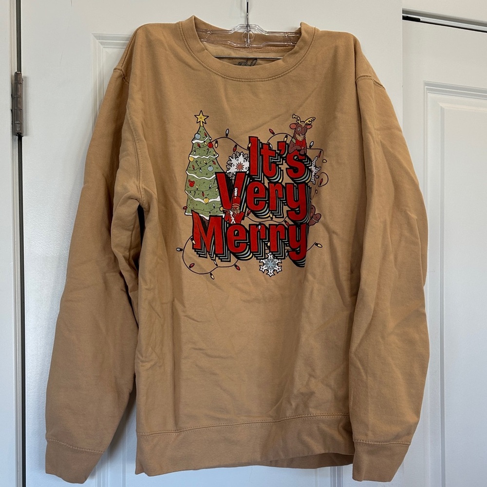 The Lost Bros It's Very Merry Disney Sweatshirt